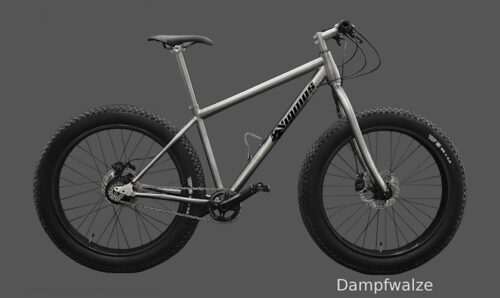 Dampfwalze Titan Fahrrad Fatbike mit Rohloff oder Pinion